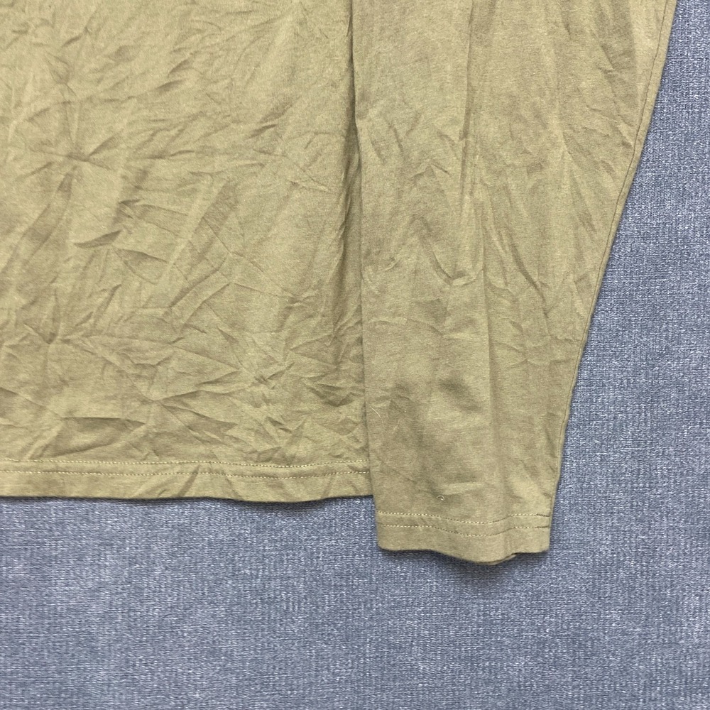 Marmot T Shirt Mens XL Green Graphic Print Long Sleeve Crewneck Casual Pullover - Picture 11 of 13
